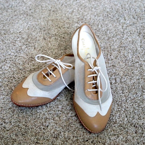 Cole Haan Shoes - Cole Haan 7.5 Leather & Mesh Kody Oxfords